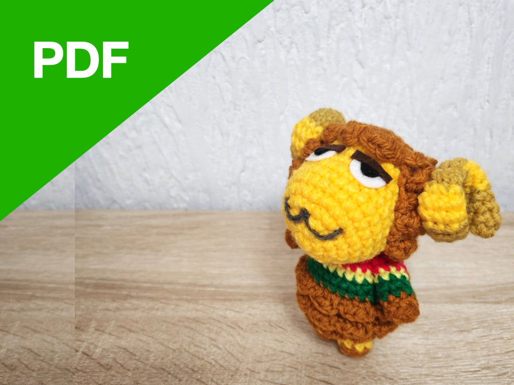 Curlos amigurumi crochet pattern