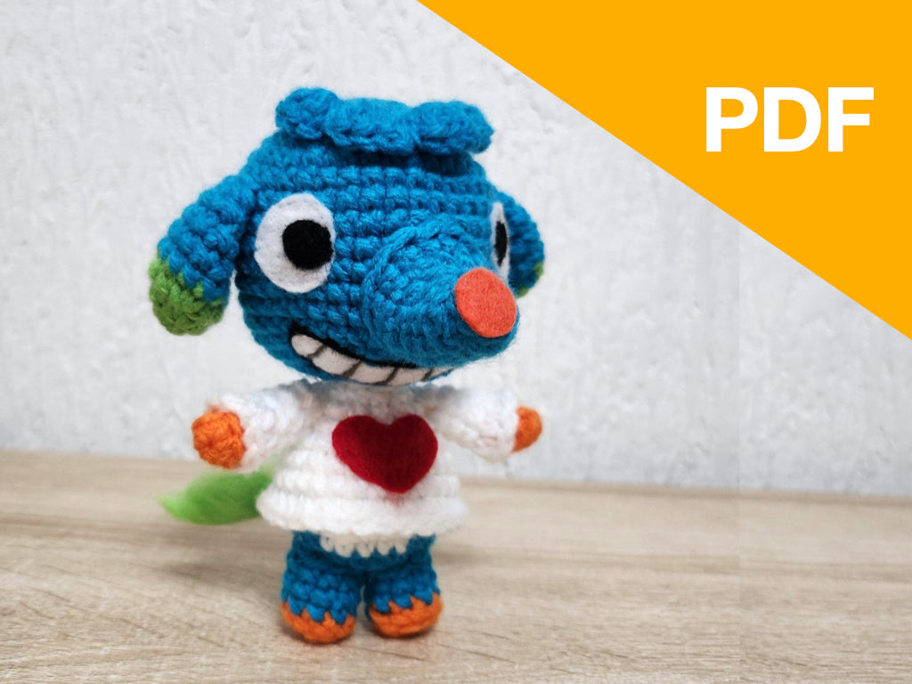 Axel amigurumi crochet pattern