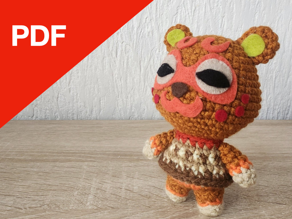Clay amigurumi crochet pattern