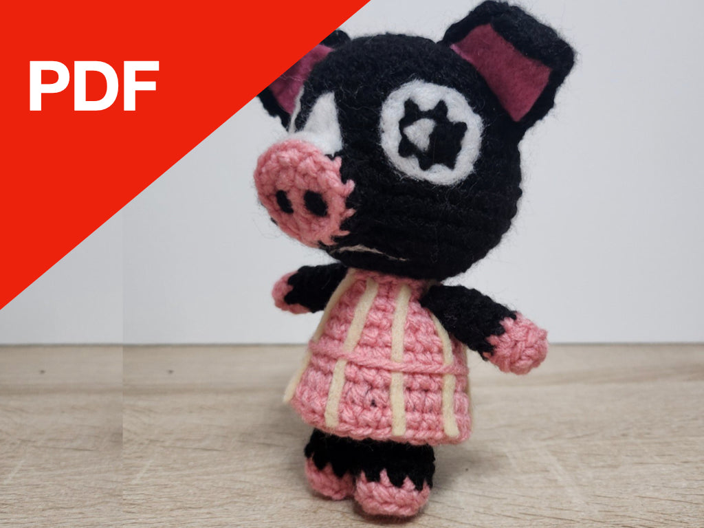 Agnes amigurumi crochet pattern