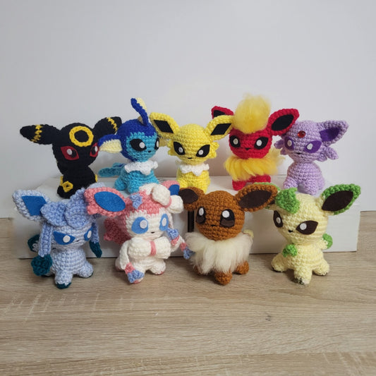 Eeveelution Amigurumi V.2