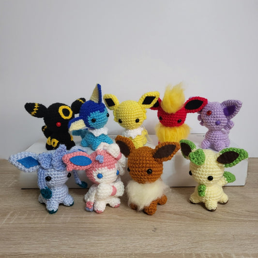 Eeveelution amigurumi V.1