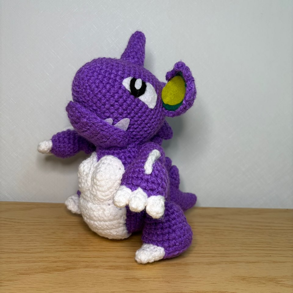 Nidoking amigurumi pattern