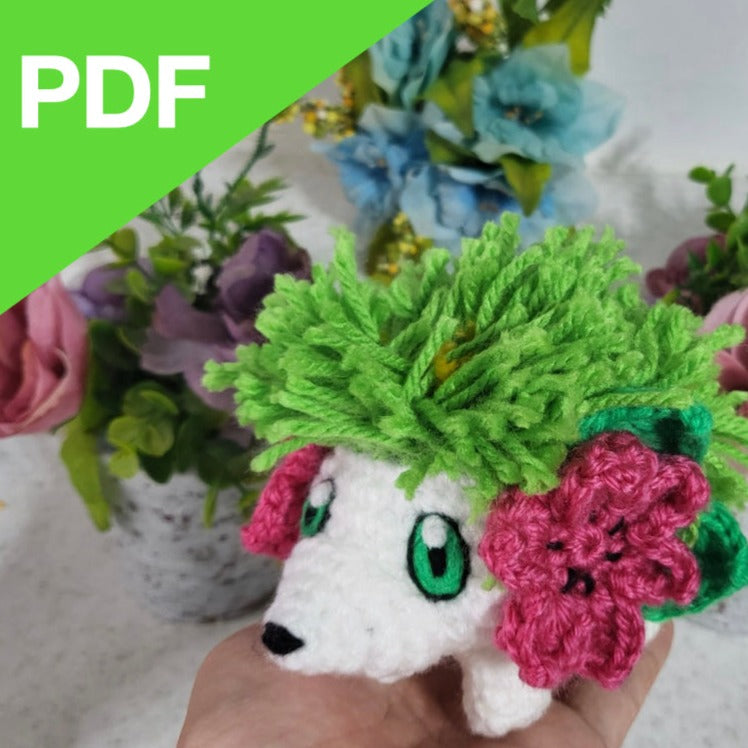 Shaymin Amigurumi Pattern