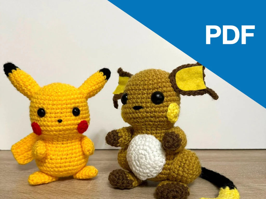 Pikachu Raichu bundle pattern