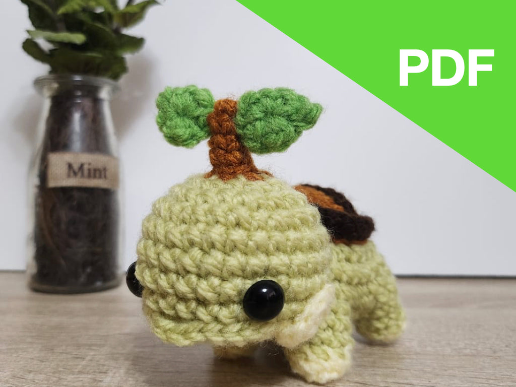 Turtwig amigurumi pattern
