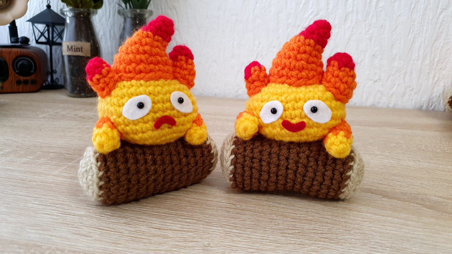 Calcifer amigurumi
