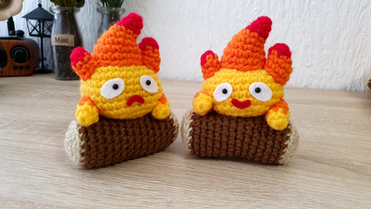 Calcifer amigurumi