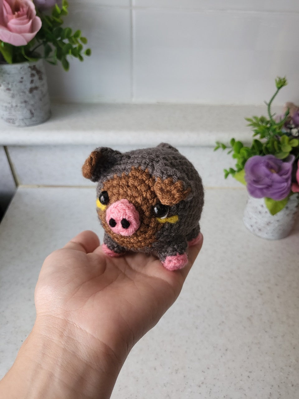 Lechonk amigurumi