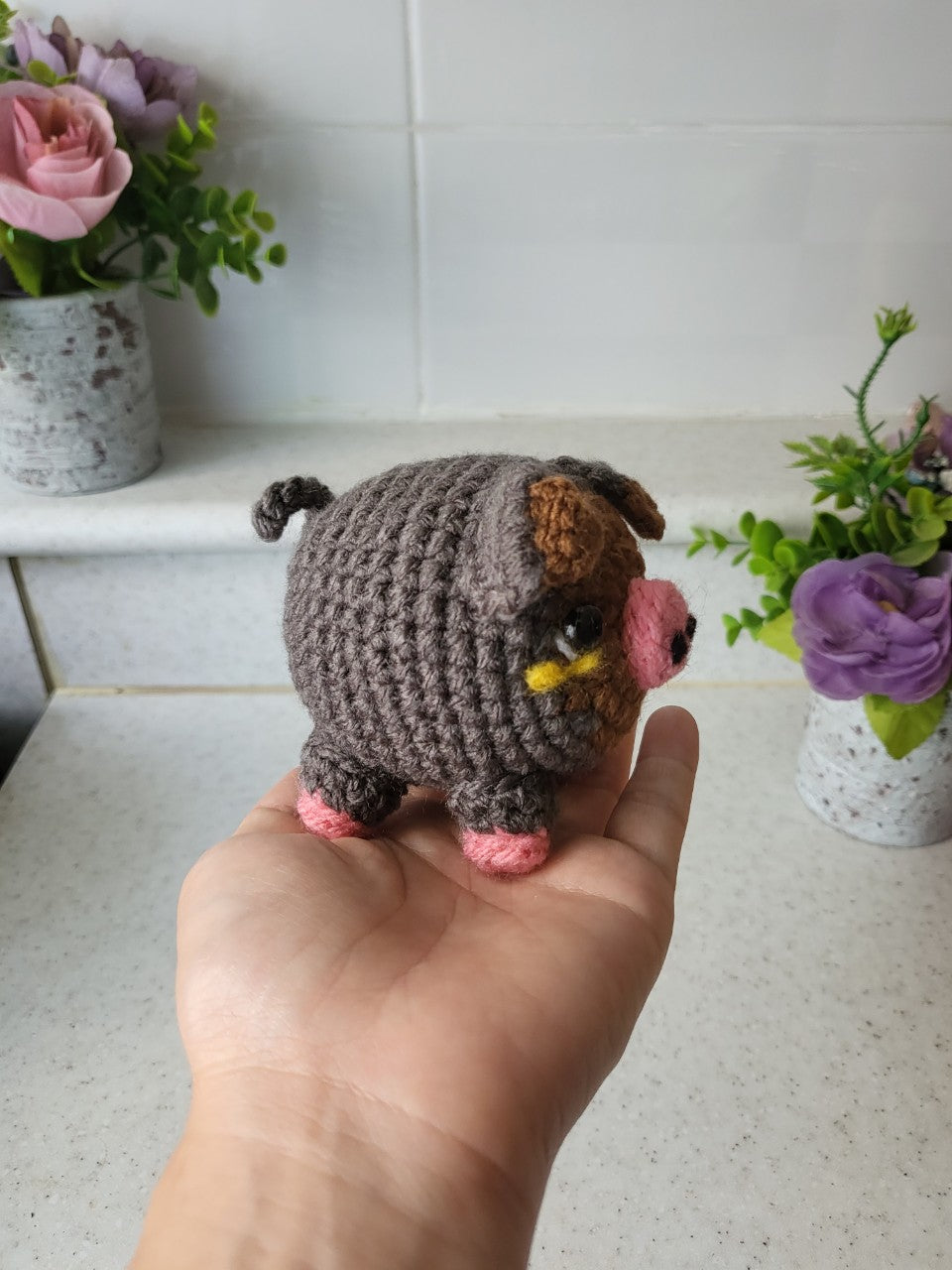 Lechonk amigurumi