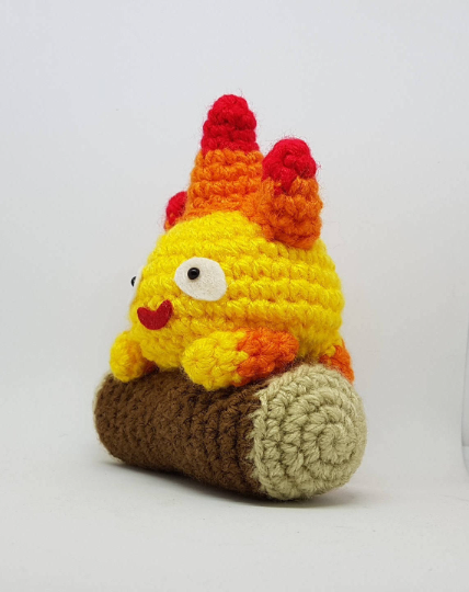 Calcifer amigurumi