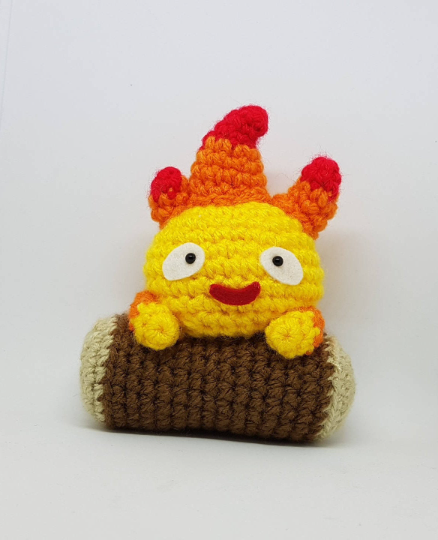 Calcifer amigurumi