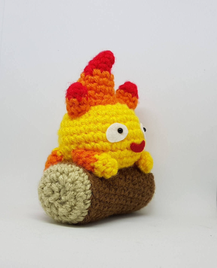 Calcifer amigurumi