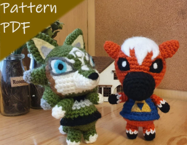 Epona & Wolf Link Pattern bundle