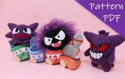 Gastly evolutions bundle pattern