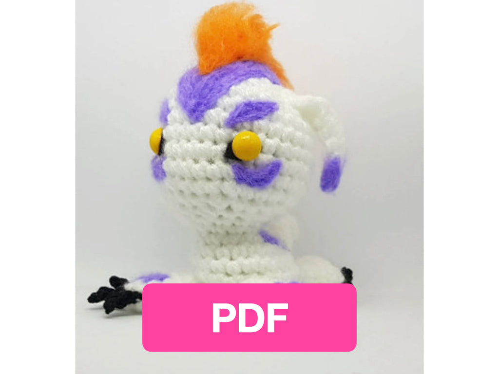 Baby Gomamon amigurumi pattern