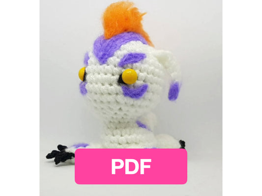 Baby Gomamon amigurumi pattern