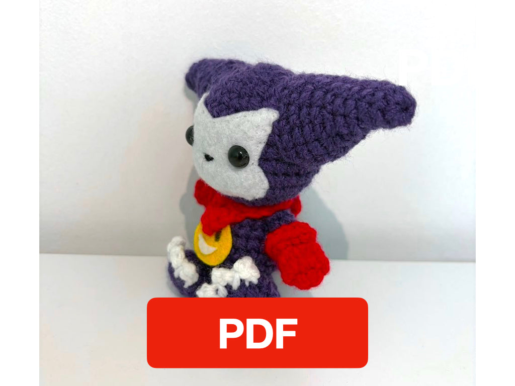 Baby Impmon amigurumi pattern