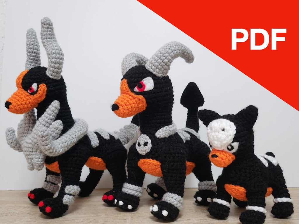 Houndour Evolution Bundle pattern