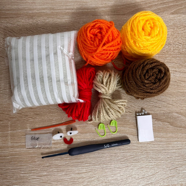 Calcifer DIY Crochet Kit