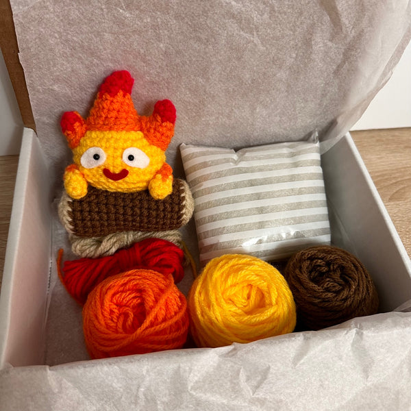 Calcifer DIY Crochet Kit