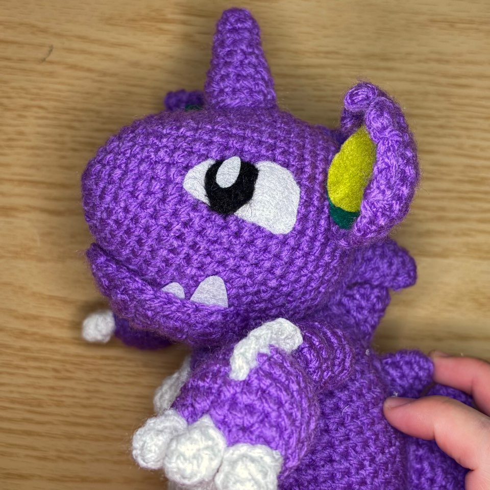 Nidoking amigurumi pattern
