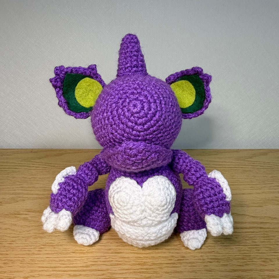 Nidoking amigurumi pattern