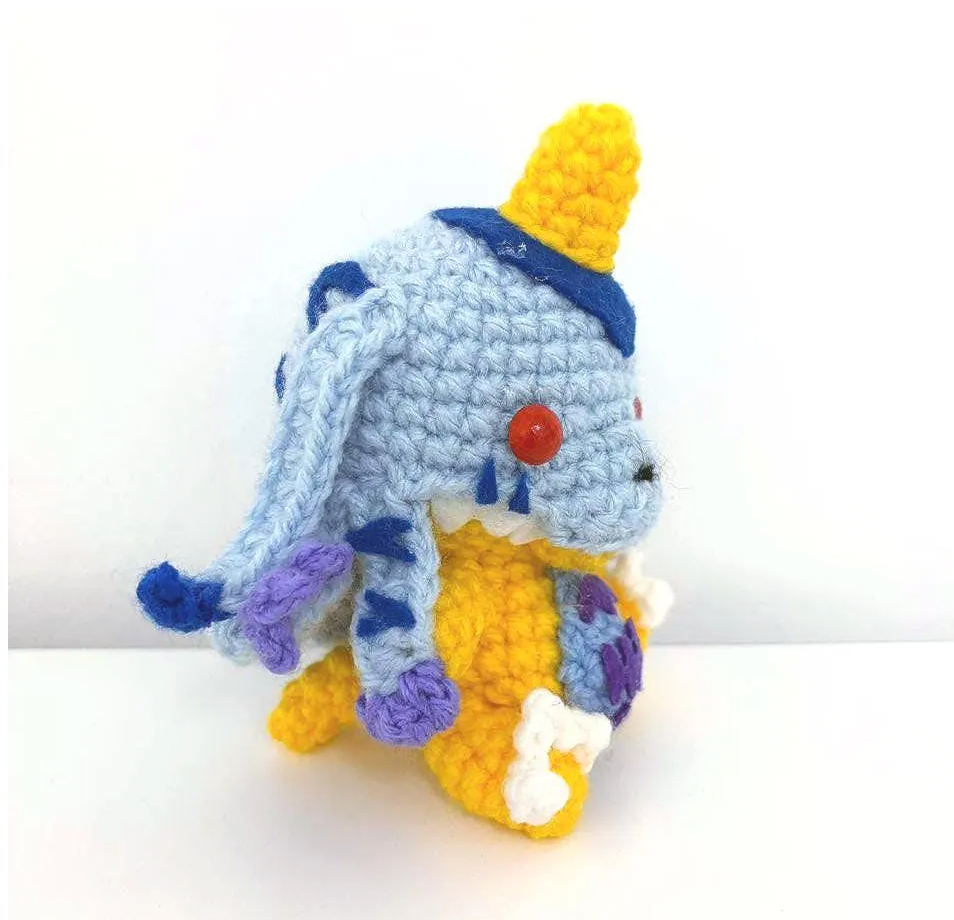 Baby Gabumon amigurumi pattern