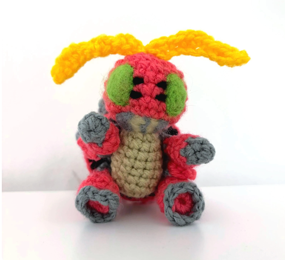 Baby Tentomon amigurumi pattern