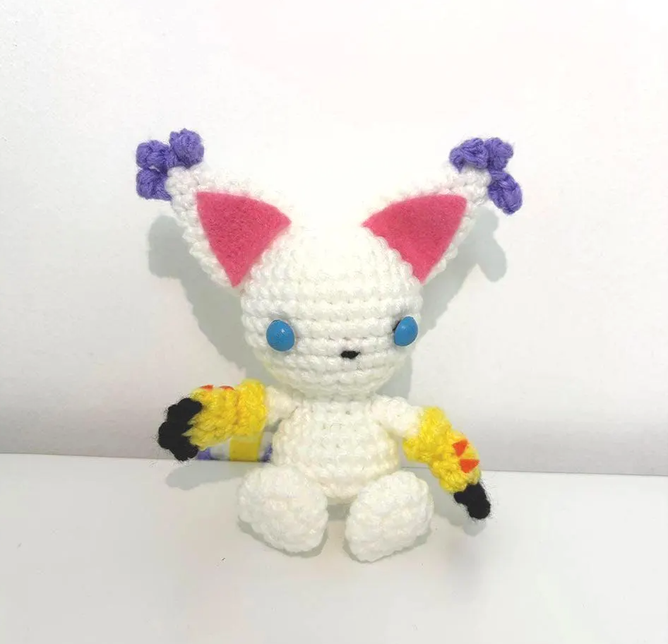 Baby Gatomon amigurumi pattern