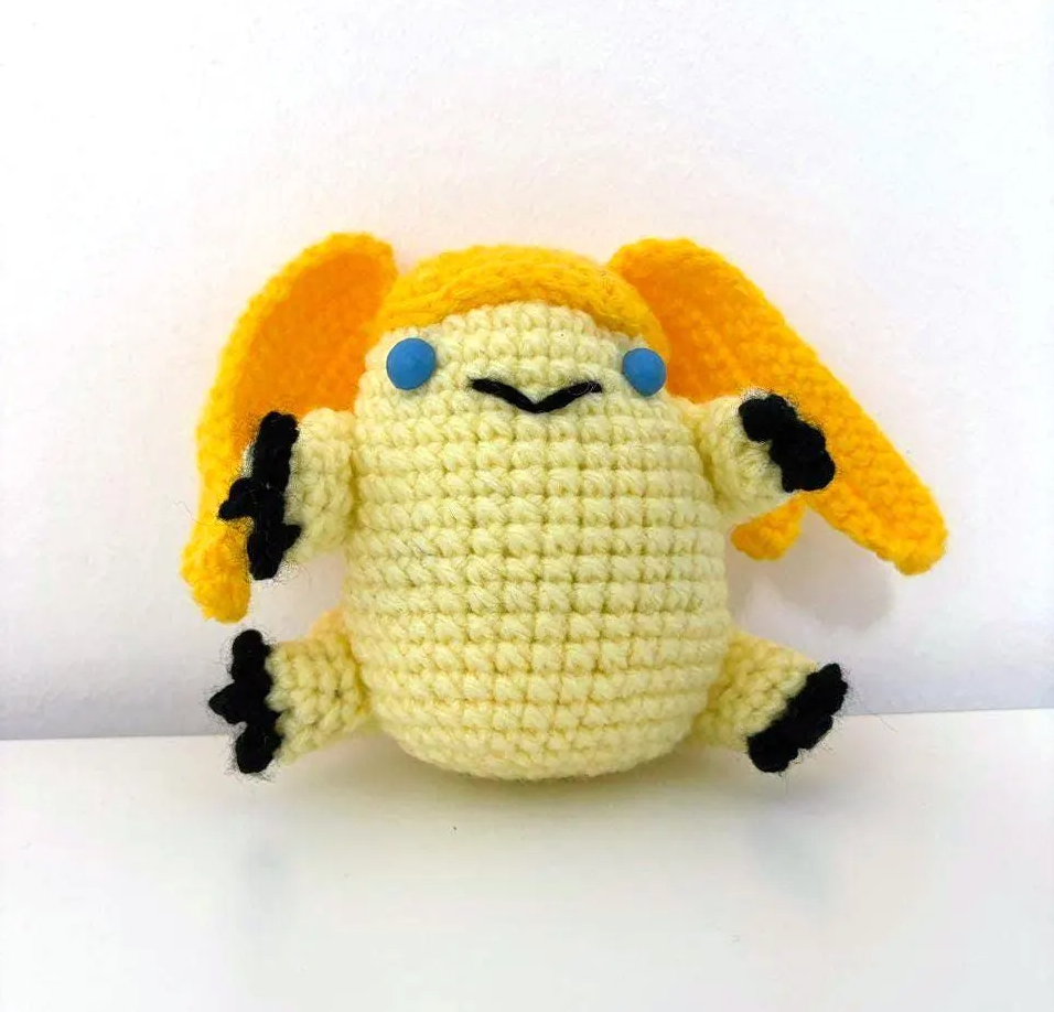 Baby Patamon amigurumi pattern