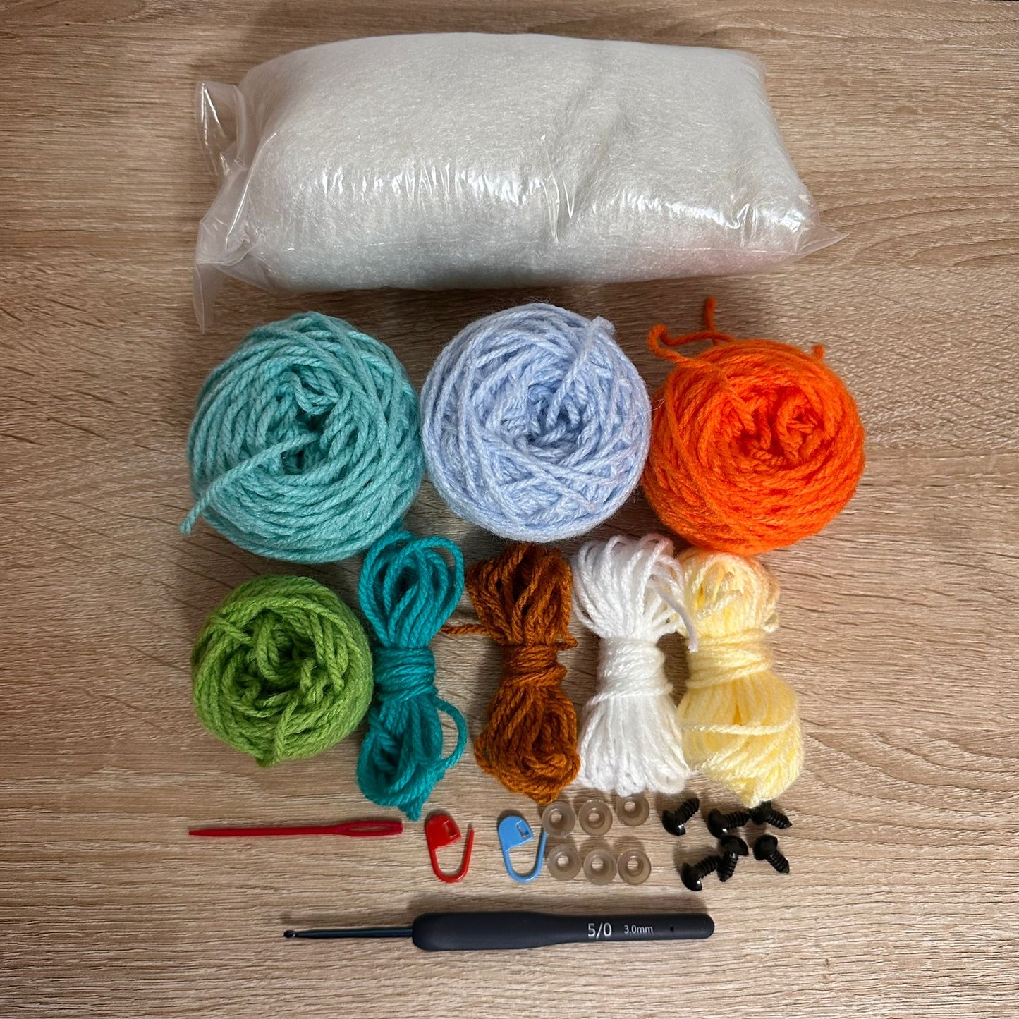 Kanto Starters DIY Crochet Kit