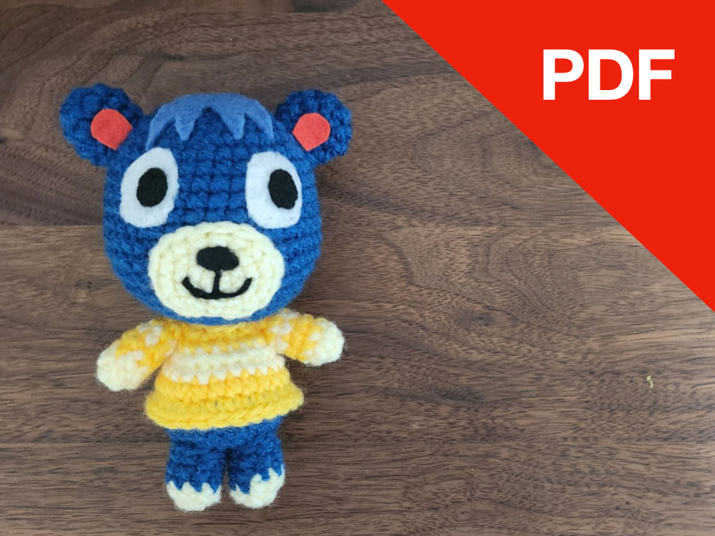Poncho amigurumi pattern