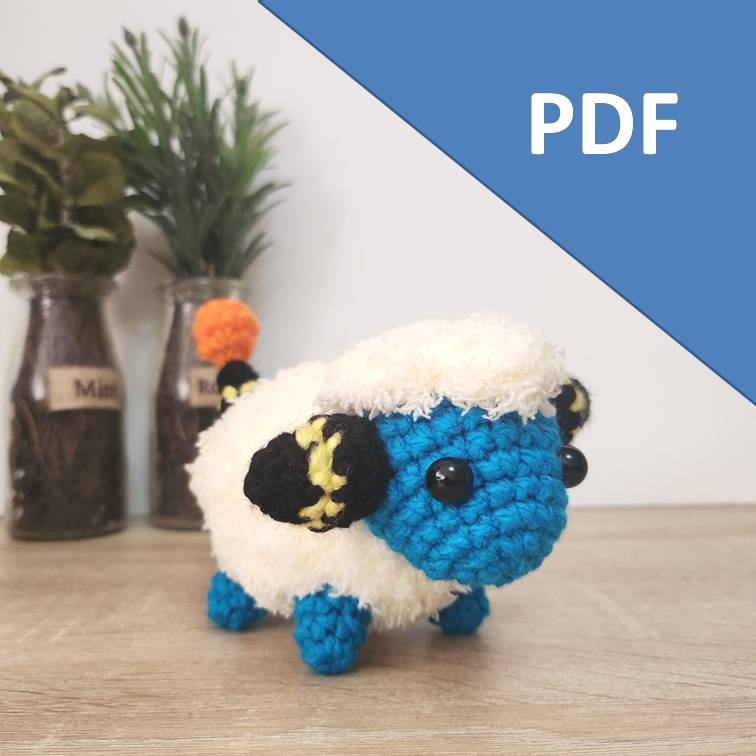 Mareep amigurumi pattern