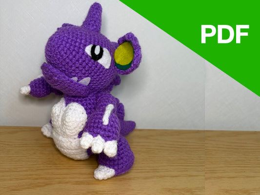Nidoking amigurumi pattern