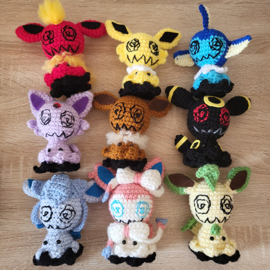 Mimikyu Eeveelution Costume Amigurumi