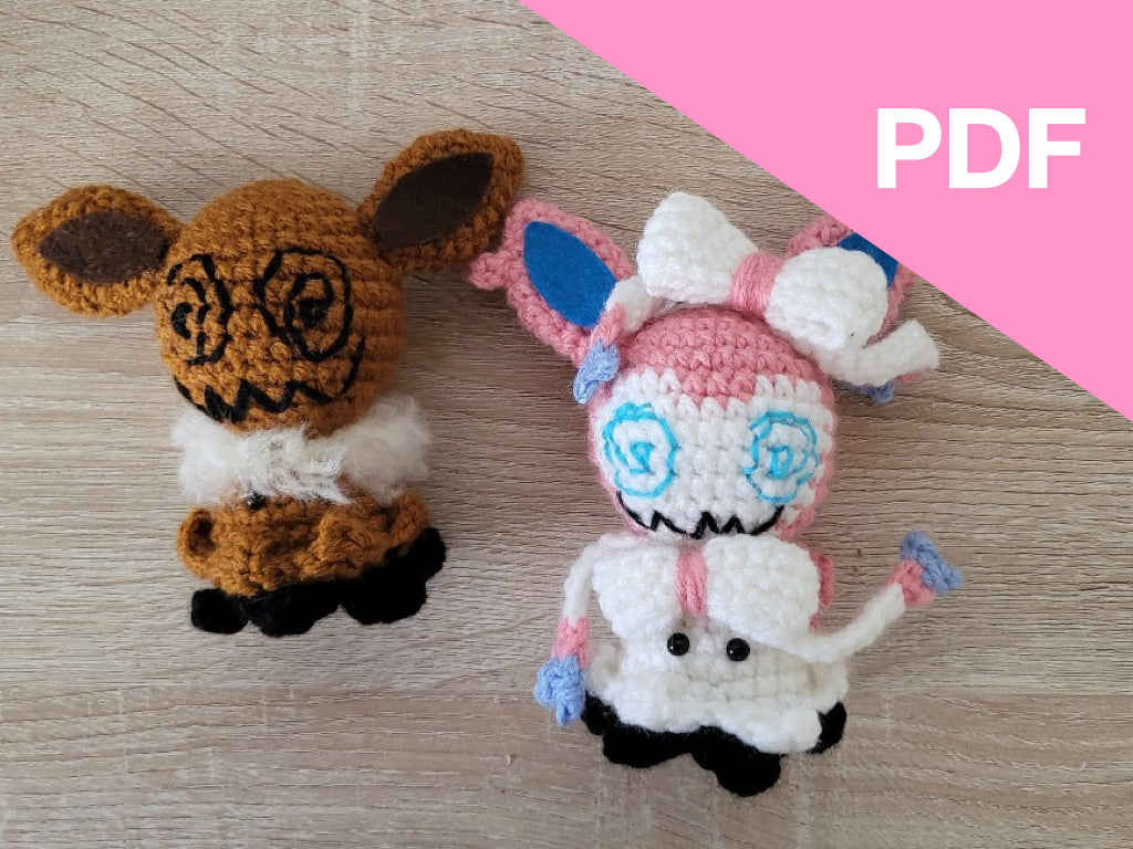 Mimikyu Sylveon Eeveelution Amigurumi Pattern