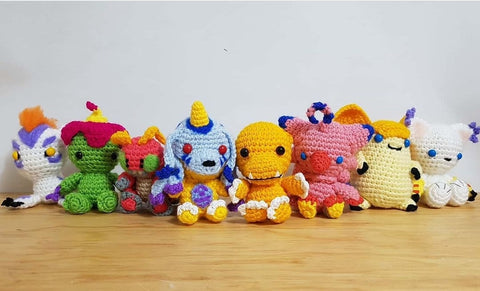 Digimon amigurumi