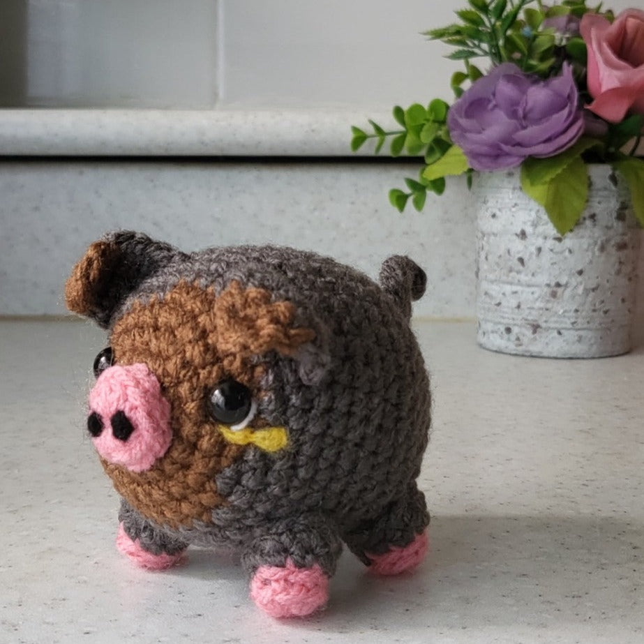 Lechonk amigurumi