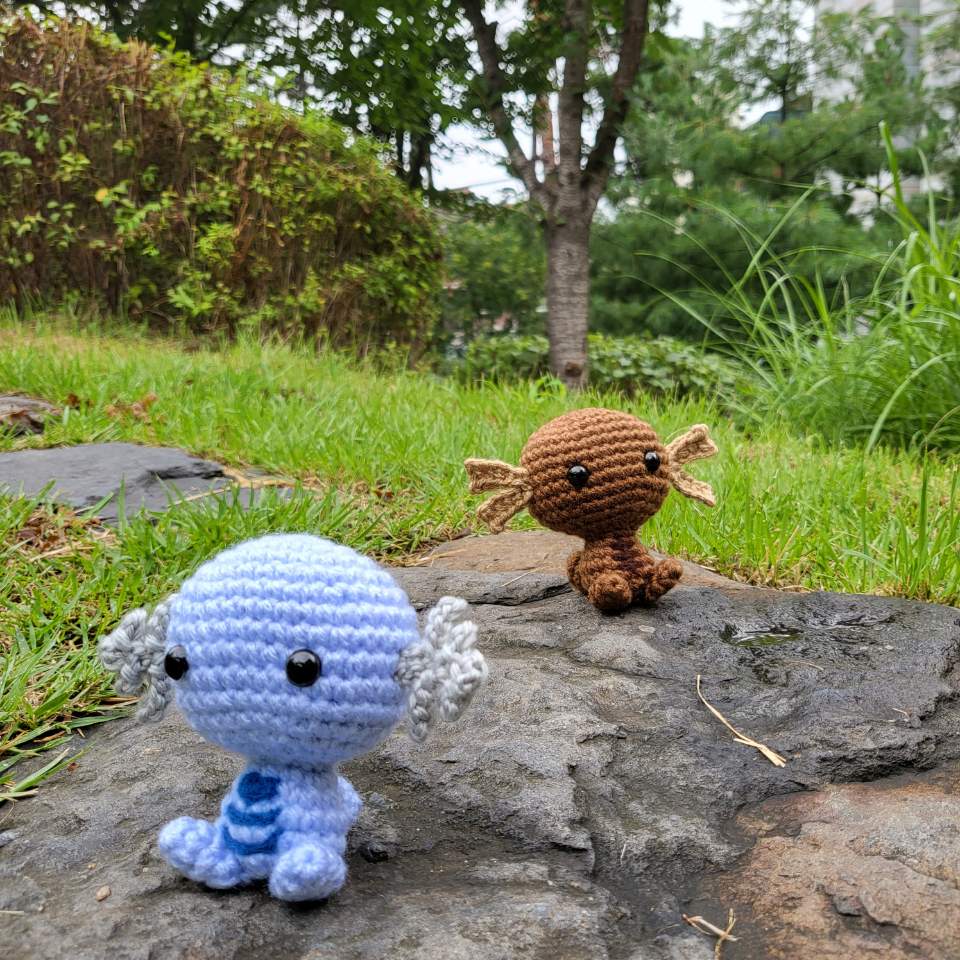 Wooper amigurumi