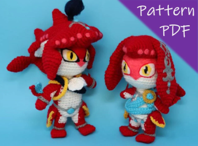 Zelda Royal Siblings pattern bundle
